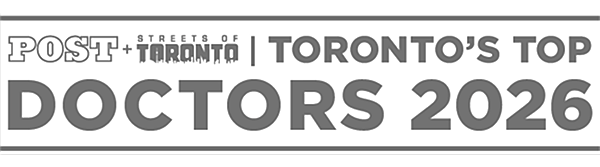 Toronto's Top Doctors 2026 promotional banner.